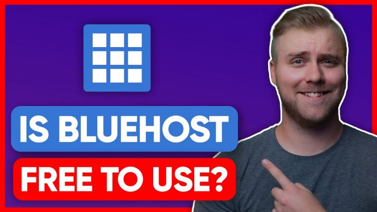 Is Bluehost Free to Use?
