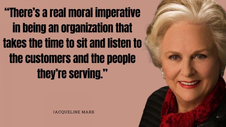 Jacqueline Mars – Top Billionaire Quotes | Inspiring and Motivational Videos