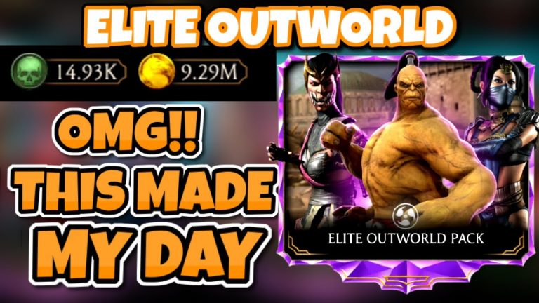 MK Mobile | Elite Outworld Pack Opening | OMG! This Pack Made My Day