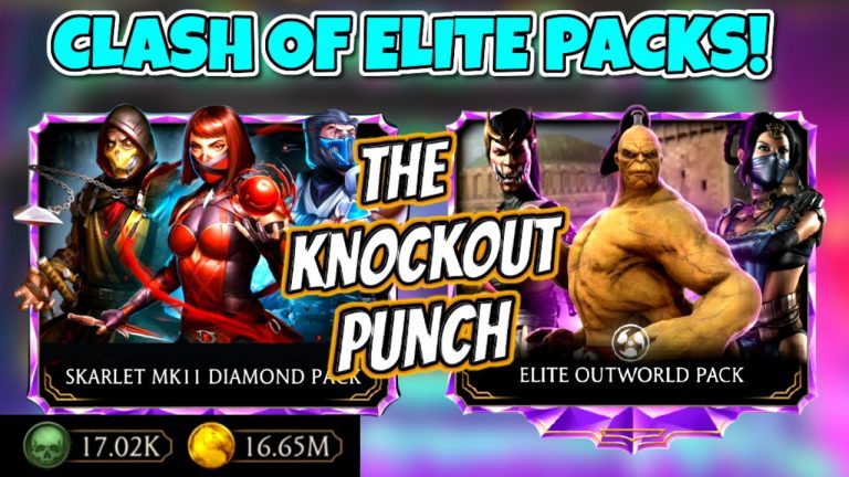 MK Mobile | Elite Outworld Pack and Skarlet MK11 Diamond Pack Opening | Who Will Give Knockout Punch