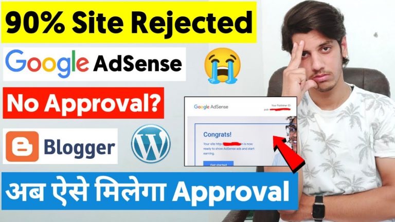 90% Sites Getting Rejected By AdSense | Use This Google AdSense Approval Trick In 2022