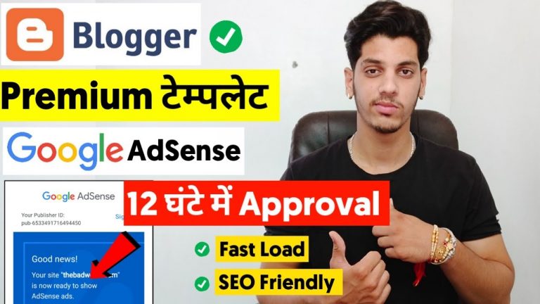 Best Premium Blogger Templates For Adsense Approval 2022 | Premium Blogger Template Free Download
