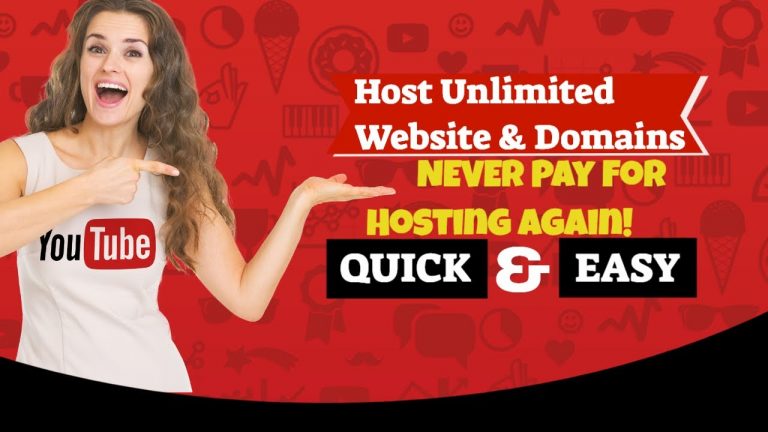 Host Unlimited Website & Domains For the CHEAPEST One-Time Fee… And NEVER Pay For Hosting Again!