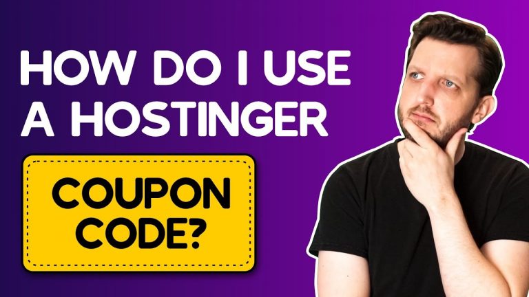 How Do I Use a Hostinger Coupon Code?