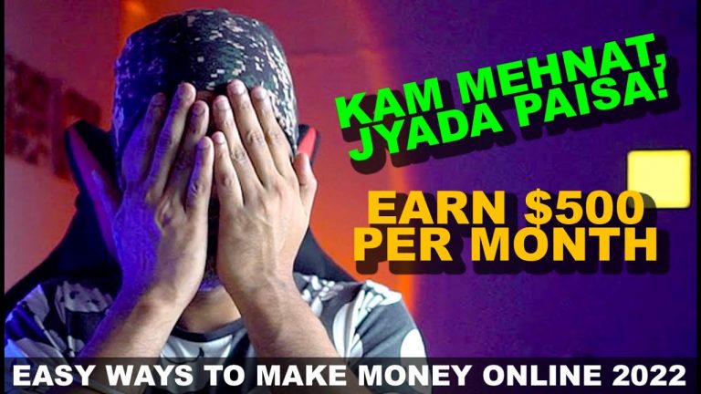 How to Earn $500 Monthly on YouTube WITHOUT Showing Your Face | Easy Ways to Make Money Online 2022