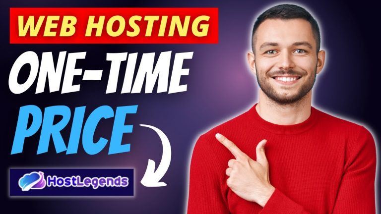 Web Hosting For One-time Price (Cheap and Best Web Hosting 2022) HostLegends Demo