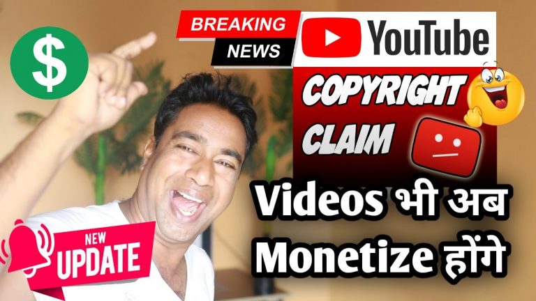 Youtube Big Update : Now u can Monetize & Earn ads Revenue on all your Music Copyright Claim Videos