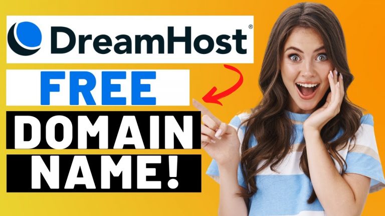 How To Get DreamHost Free Domain Name (2022) | DreamHost Tutorial!