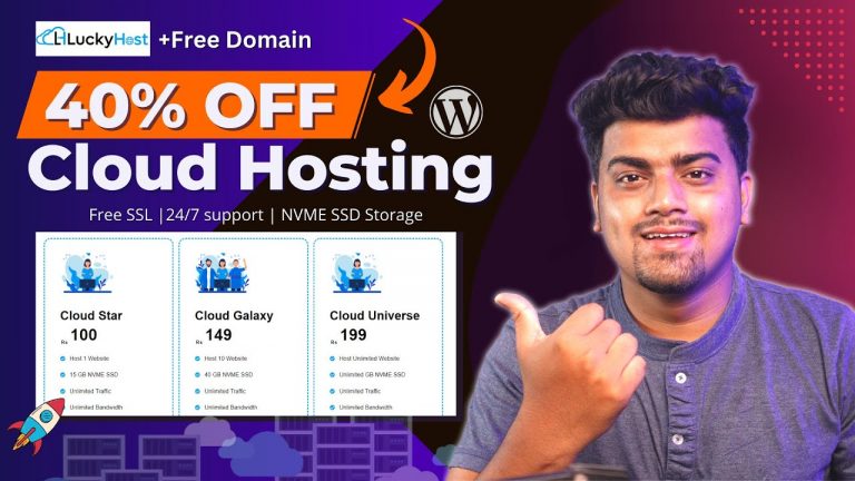 Loot Offer- 40% OFF Most Affordable Cloud Hosting | NVME SSD + Free SSL from @Rs.59 Only