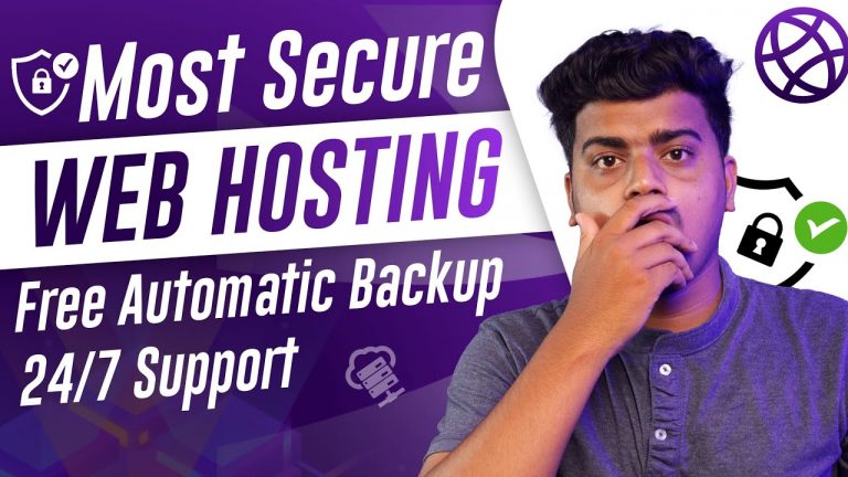 Most Secure Web HostingBest Web Hosting WordPress High Security | No Data Loss Automatic Backup