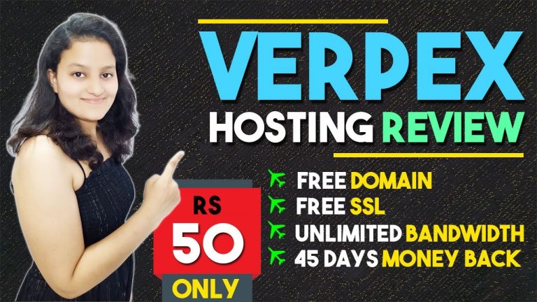 Verpex Hosting Review | Best Low Cost Web Hosting with Free Domain