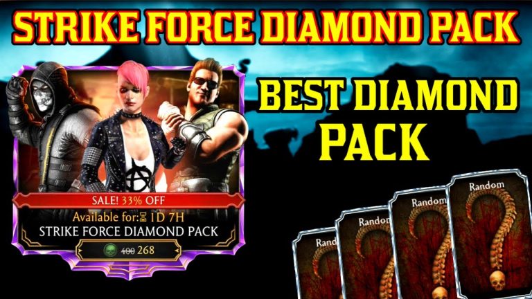 Discounted Strike Force Diamond Pack Opening. This is the Best DIAMOND Pack. MK Mobile Anniversary