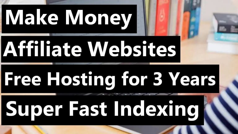 Free Hosting for 3 Years + Super Fast Indexing + Affiliate Marketing Website