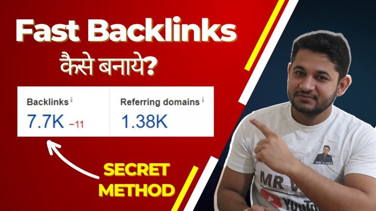 Get High Quality 100% Free Fast Backlinks Without Link Building as a Beginner.