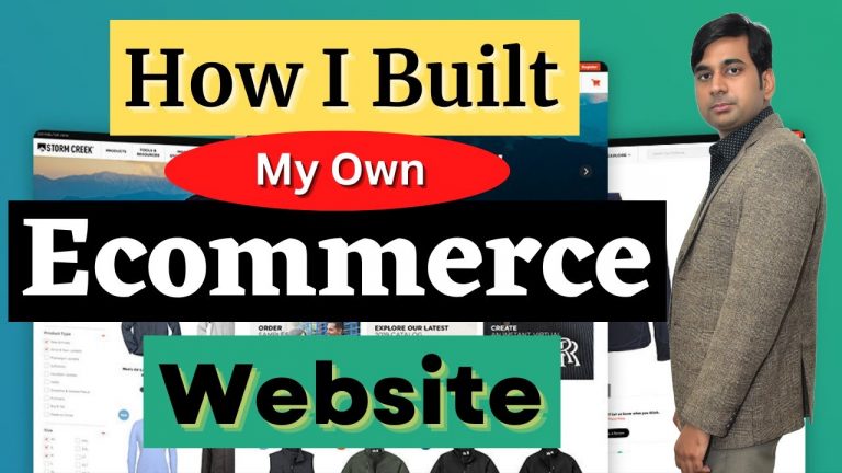 How I Built My Own Ecommerce Website ? | Best Hosting Provider in India | Grow Your Business Now..