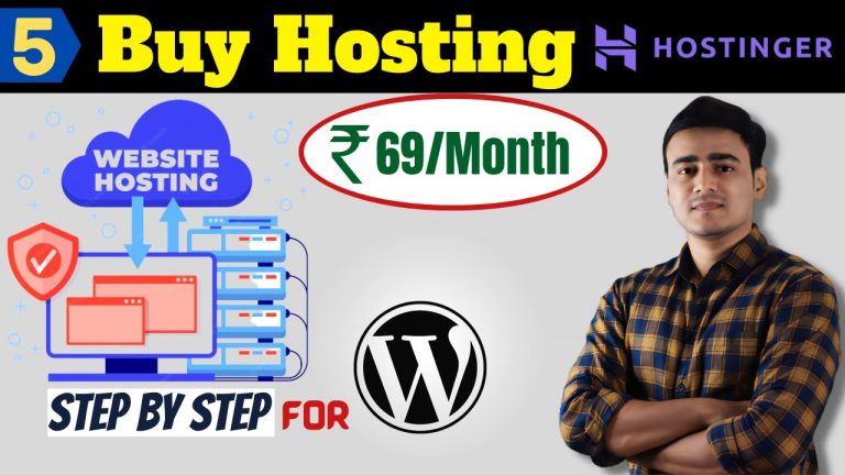 How to Buy Hosting from Hostinger | Hostinger Hosting Setup | Hosting Kaise Kare