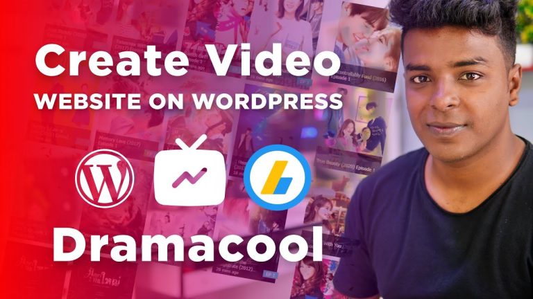 How to Create Video Watching Website in WordPress (Dramacool)