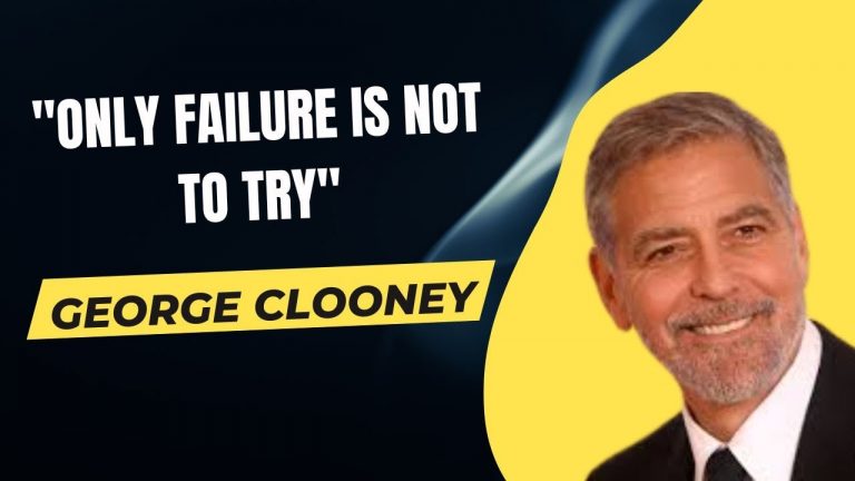 THE END | Ultimate Motivational Quotes by George Clooney
