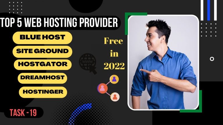 Top 5 Web Hosting Provider free for 2022