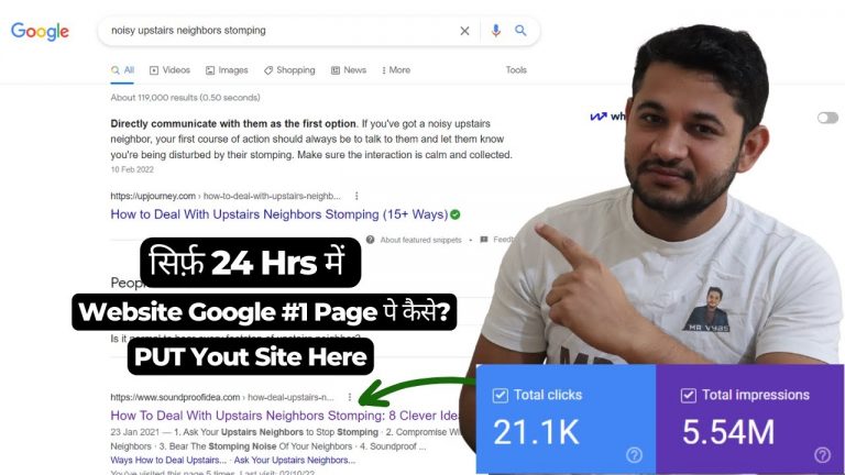 Why My Keywords Ranking 1 Page of Google in Just 24 Hours? Surprising 4-Step Strategy.