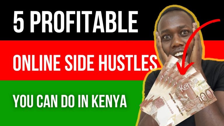 5 PROFITABLE Online Side Hustles You Can Do in Kenya