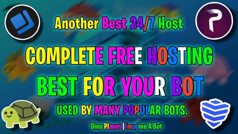 Another Best Free 24/7 Bot Hosting | Great Uptime & Great Ping | 24/7 Online | Dino Development