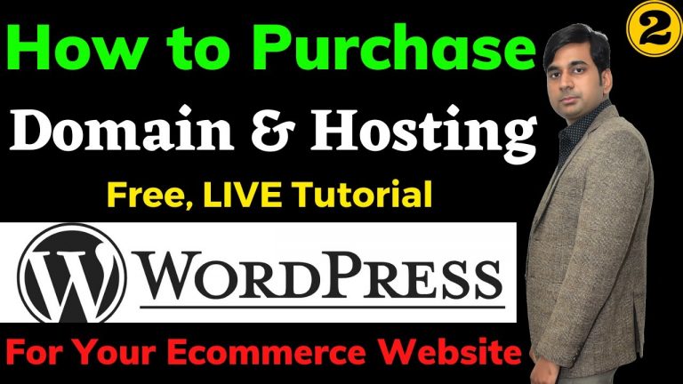 Best Free Domain & Hosting for Your Ecommerce Website | Hostinger with WordPress Woocommerce, Part 2