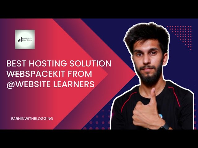 Best Hosting Solution WebSpaceKit From @Website Learners for Blogging And WebStories
