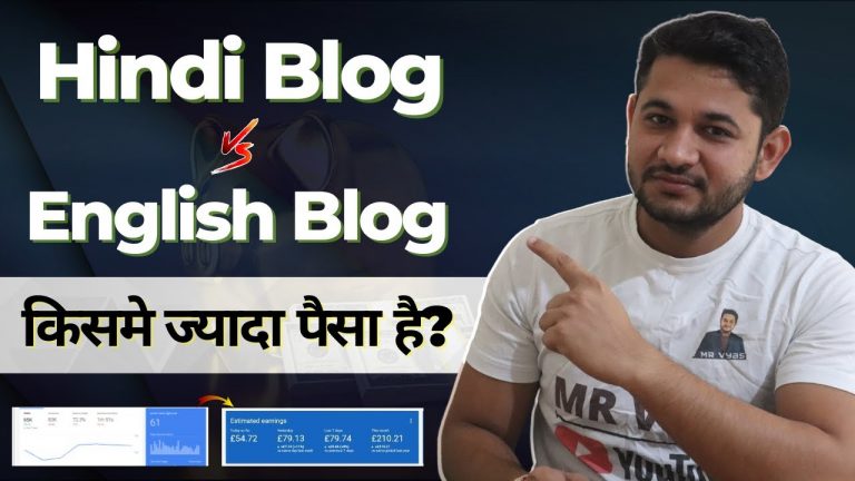 Hindi vs English Blog, Which Makes More Money? Best Blogging Language to start now