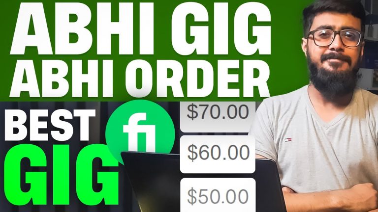 How I Earned $100+ With this Fiverr Gig | Best Fiverr Gig Instagram Influencer Research Course
