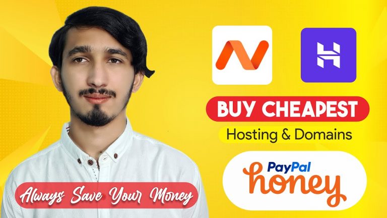 How To Buy Cheap Hosting From Hostinger & Namecheap by Using Paypal Honey