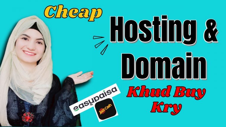 How to Buy Cheap Hosting and Domain in Pakistan 2022|| Cheap Web Hosting