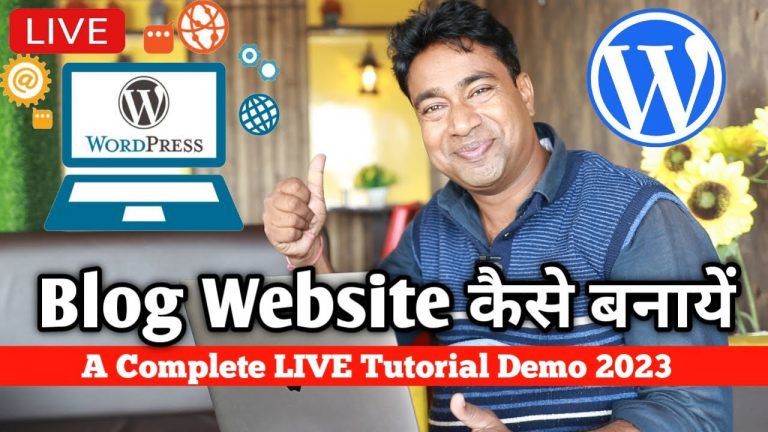 How to Create a WordPress Website or Blog || A Complete Step by Step Tutorial for Begginers in 2023