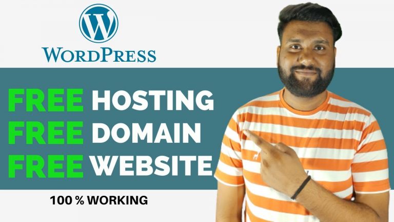 How to Get FREE Hosting on WordPress With FREE Hosting & Domain