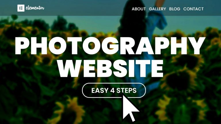 How to Make a Photography Website using WordPress & Elementor (STEP BY STEP Tutorial for Beginners)