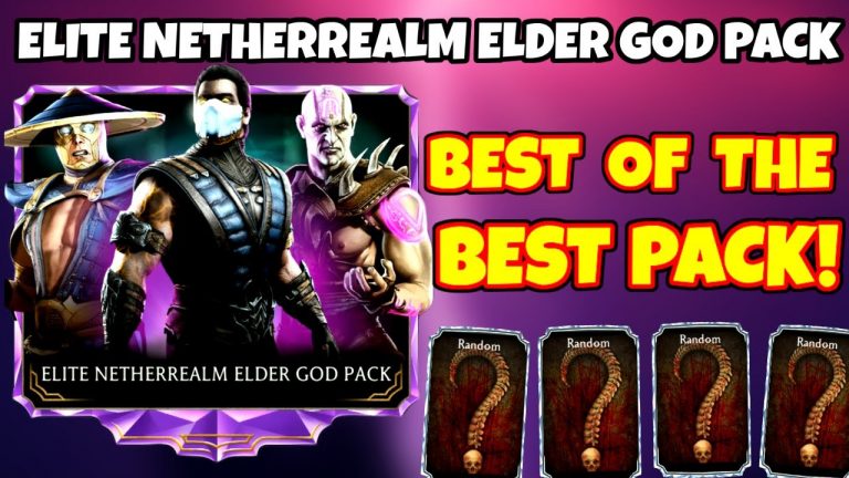 MK Mobile. Elite Netherrealm Elder God Pack Opening. BEST of THE BEST Pack of Mortal Kombat