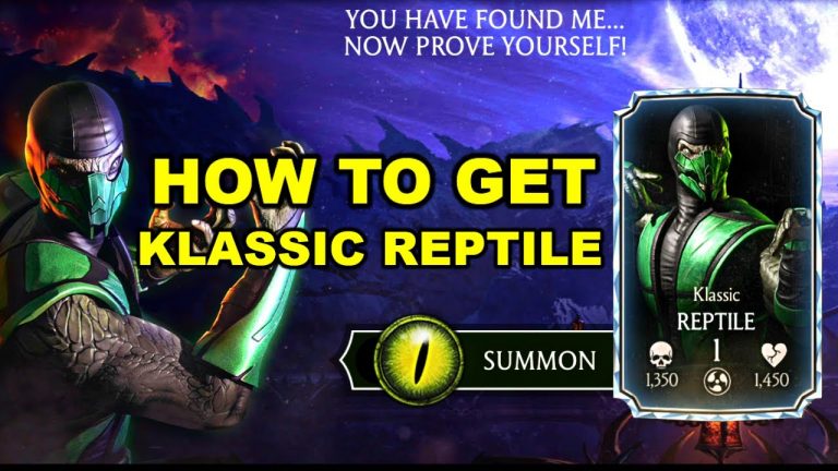 Mortal Kombat Mobile. How To Get Klassic Reptile. Best Quest For Klassic Reptile in MK Mobile