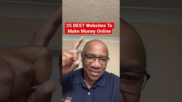 25 BEST Websites To Make Money Online In 2023 shorts