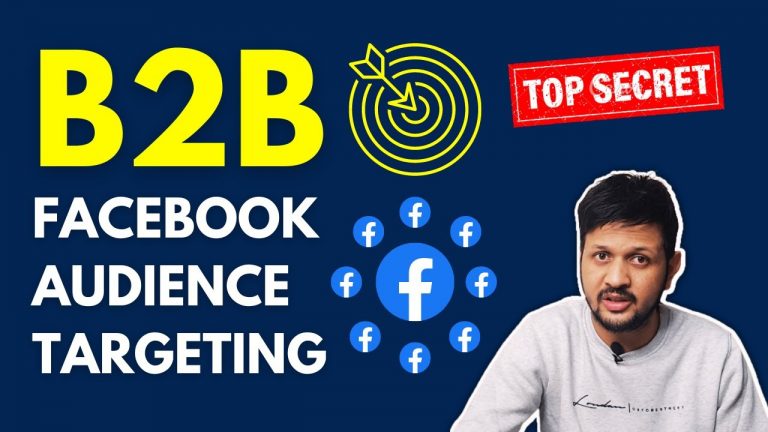 B2B Facebook Ads Audience Targeting | TOP SECRET Audience