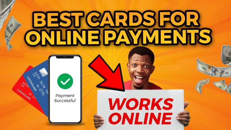 Best Nigerians Cards For International Online Payments.