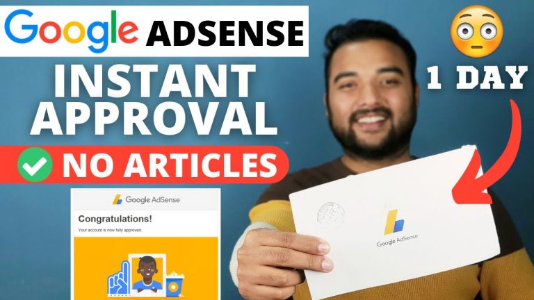 Fast Google Adsense Approval (WITHOUT ARTICLES) on Tools / Micro Niche Blogs | Earn Money Online