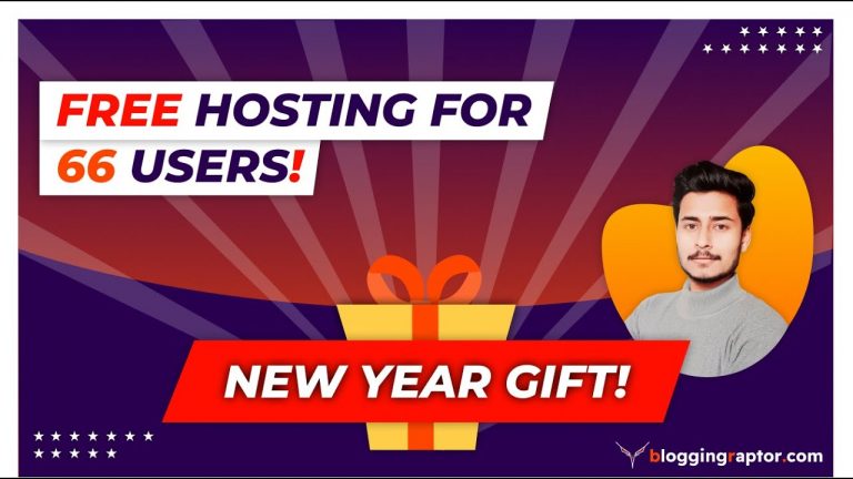 Free WordPress Hosting for You | New Year Gift