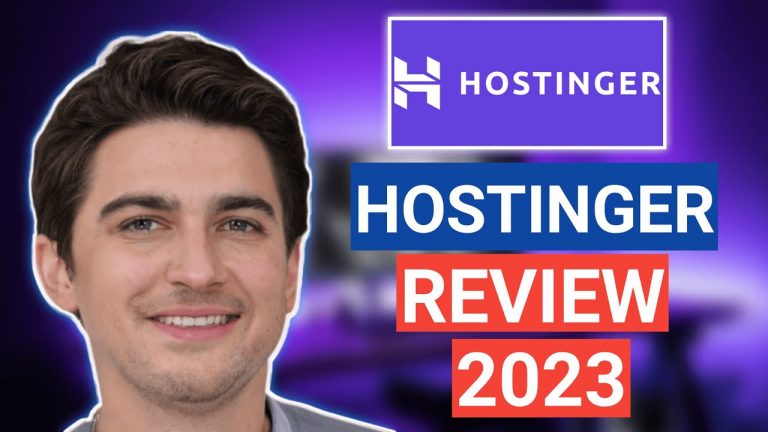 Hostinger Web Hosting Review (2023)