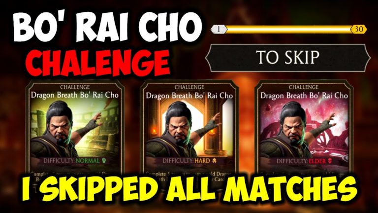 I Skipped Bo’ Rai Cho Challenge in Mortal Kombat Mobile. Expensive Deal For Me