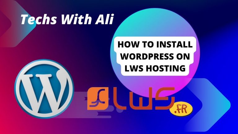 Install Word-Press on LWS hosting