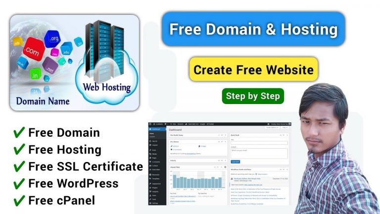Lifetime Free Domain And Hosting For WordPress In 2023 | Free Domain | Free Hosting