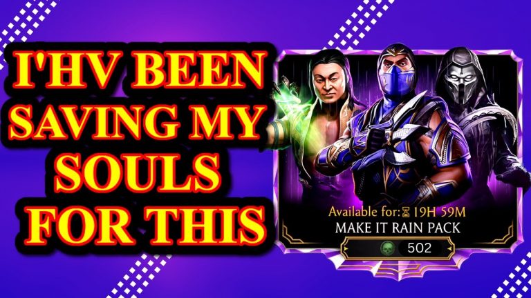 MK Mobile. Saving Souls For Make IT Rain Pack . is this Good Pack For Diamond MK11 Characters?