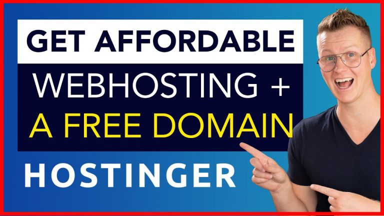 The Best Affordable Webhosting + Free Domain
