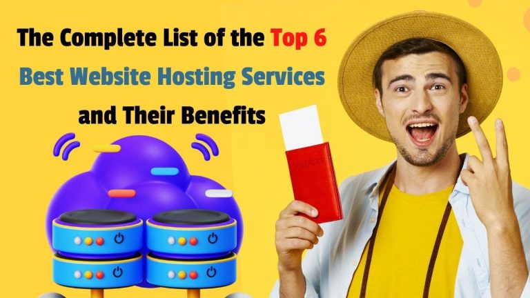 Top 6 || Best Website Hosting Services and Their Benefits || cheap wordpress hosting