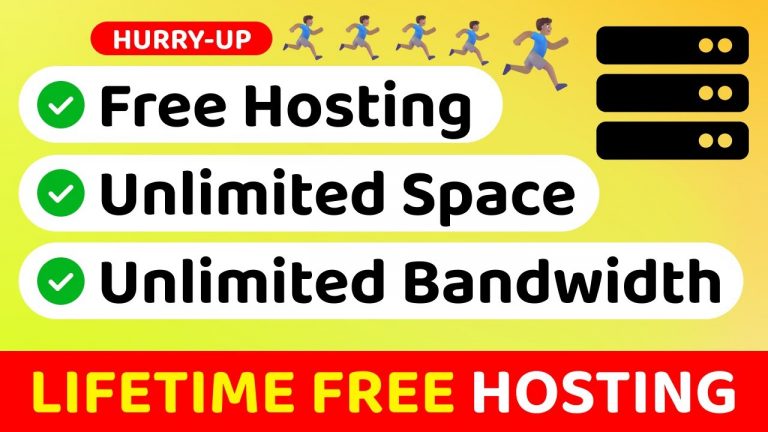 Unlimited Free Hosting for Lifetime | How to Get Free WordPress Hosting?